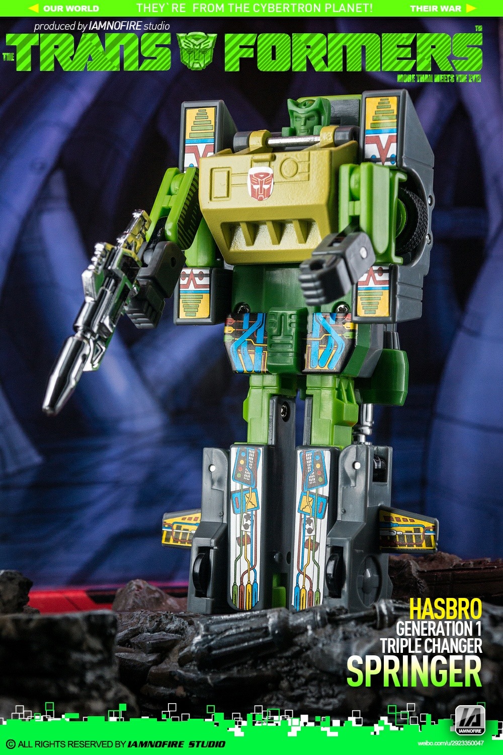 TRANSFORMERS G1 Japan Japanese GENERATIONS DELUXE art